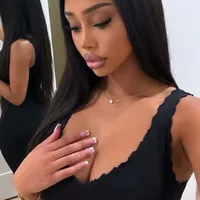 i missed wearing black.