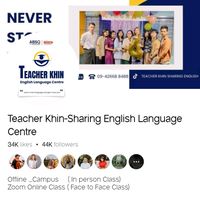 original sound - Teacher Khin Sharing English