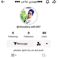 please spot my account