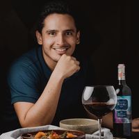 Yo exponiendo en clase.