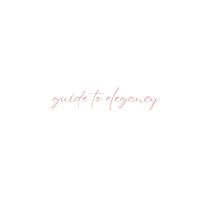 guidetoelegancy