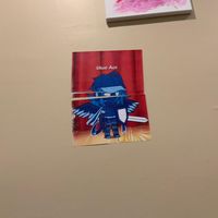 blueaoionthewall