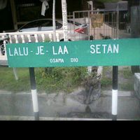 Kasi Parking tepi jangan kasi jumpa