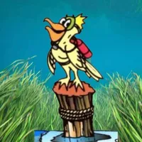 Munching Manatees Birds Underwater