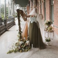 Merry Go Round of Life Harp Cover