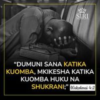 NakutegemeaMunguWanguBahatiBukuku