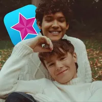 her beautiful blue hair