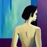 Late night calls retro aesthetic boy