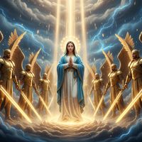 som original - Maria e os Anjos 💙 😇🪽