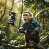 suara asli - Monkey Vlogs