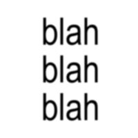 original sound - blahblahblahing