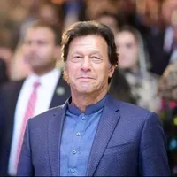 stand with Imran khan