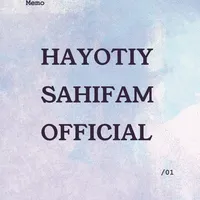 original sound - khayotiy_sahifam