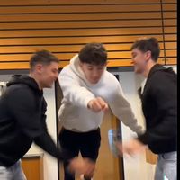 Superman dance
