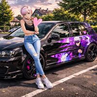 black_vw_golf